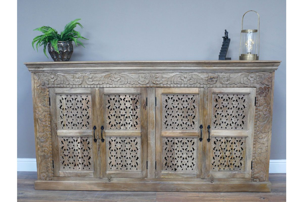 Large Carved Sideboard