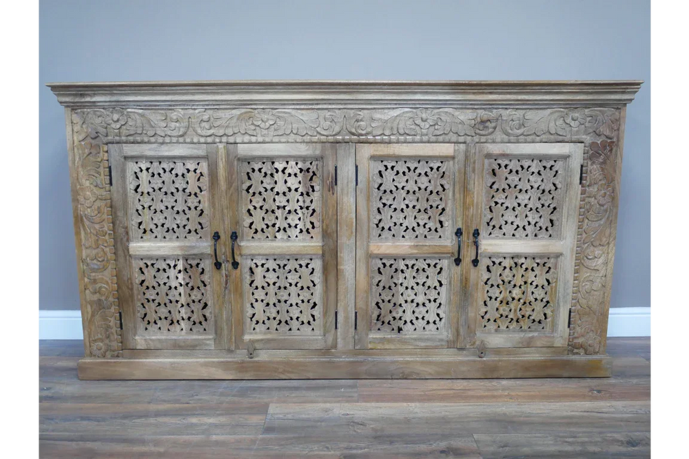 Large Carved Sideboard - 9726