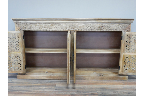 Large Carved Sideboard - 9726
