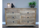 Large Carved Chest Of Drawers