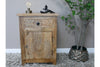 Carved Bedside Cabinet
