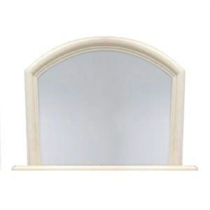 Mirror Arched Overmantle Alpine White -  - 105-780533