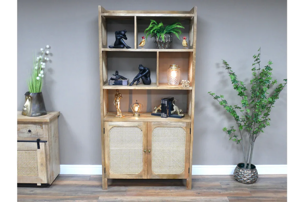 Rattan Display Shelves - 9755