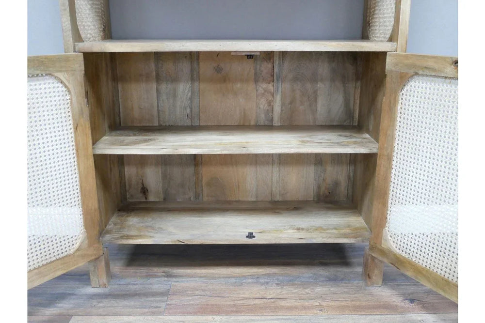 Rattan Display Shelves