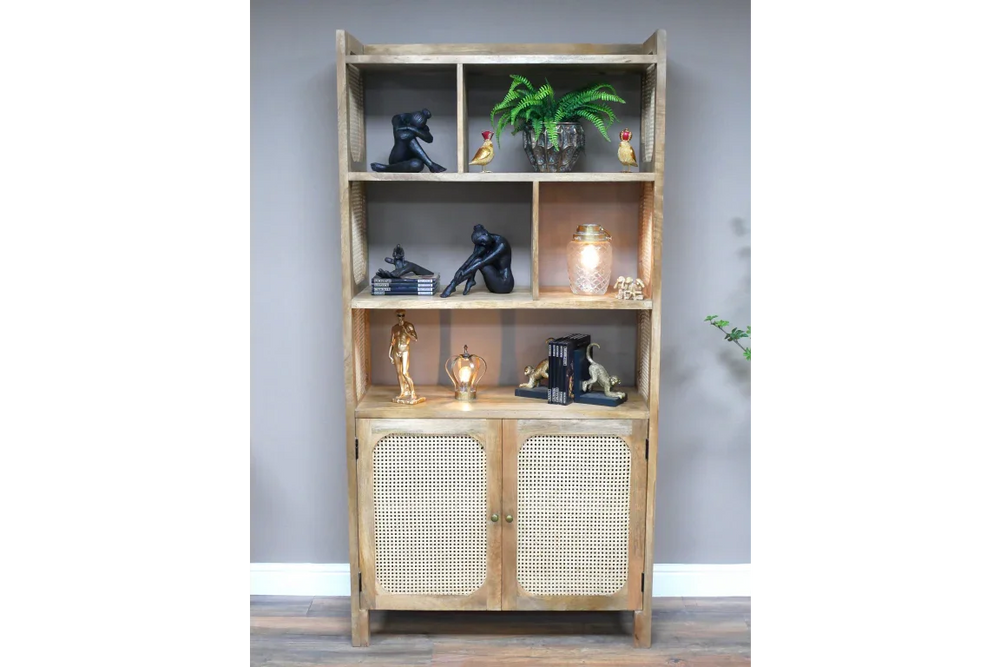 Rattan Display Shelves - 9755