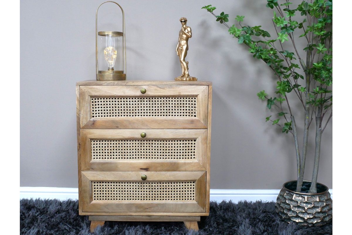 Rattan Small Chest