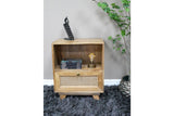 1 Drawer Rattan Bedside