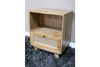 1 Drawer Rattan Bedside