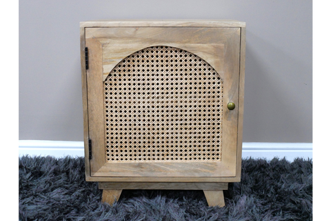 1 Door Rattan Bedside - 9766