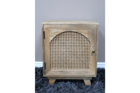 1 Door Rattan Bedside - 9766