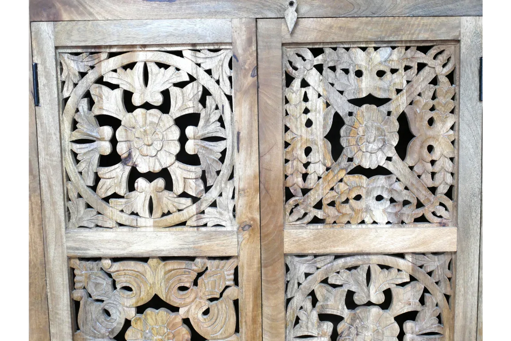 Large Carved Cabinet - 9794