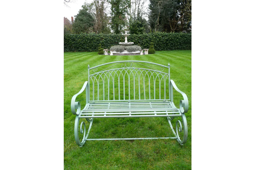 Alfie Rocking Bench - Green - 9795