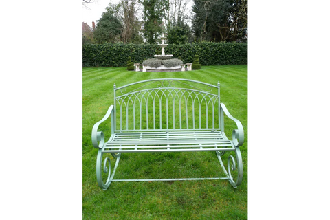 Alfie Rocking Bench - Green - 9795