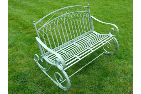 Alfie Rocking Bench - Green - 9795