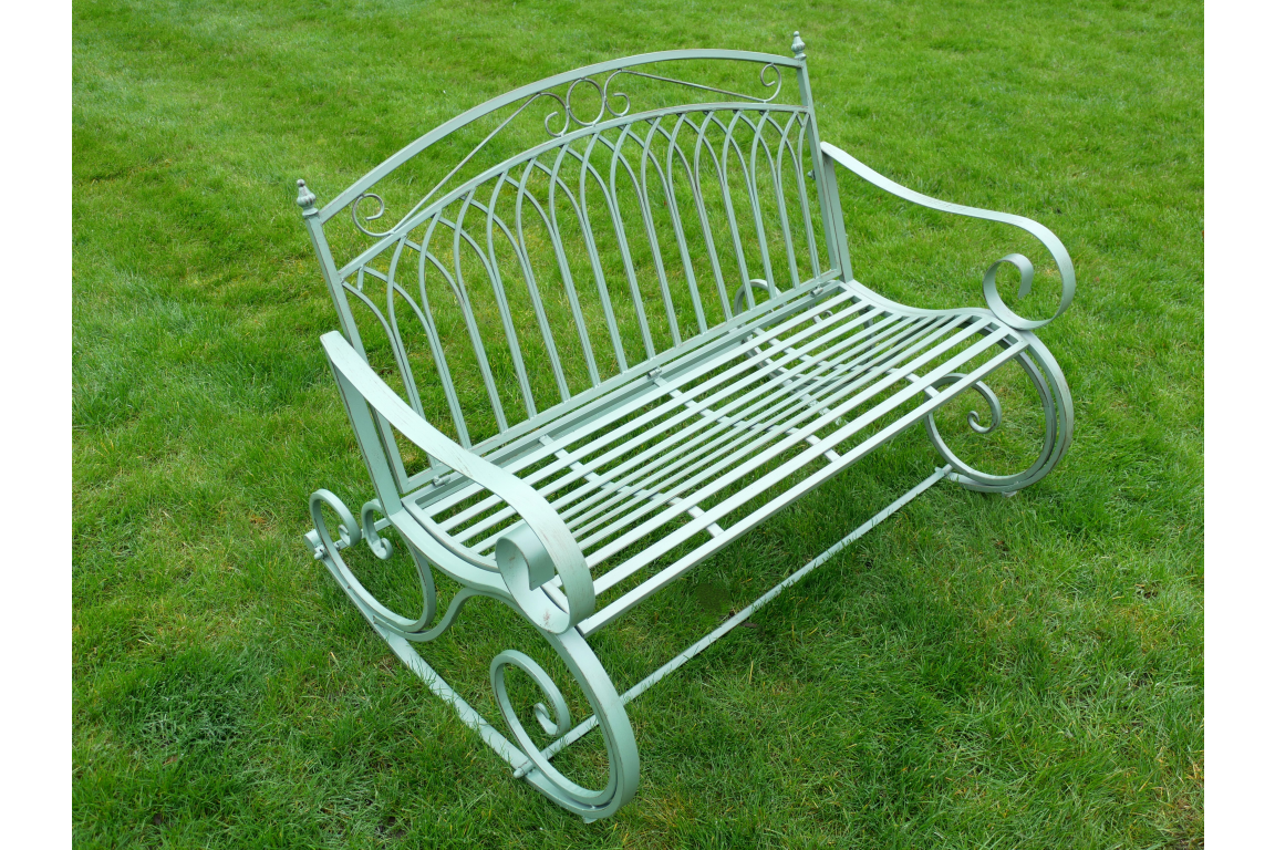 Alfie Rocking Bench - Green - 9795