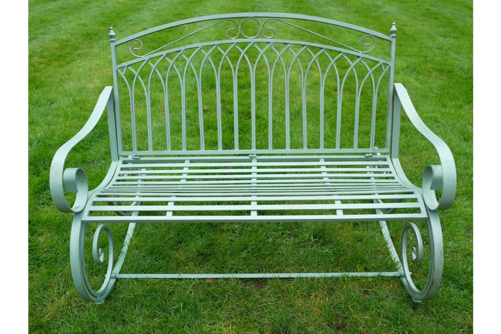 Alfie Rocking Bench - Green - 9795