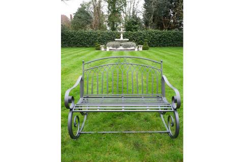 Alfie Rocking Bench - Dark Grey - 9796