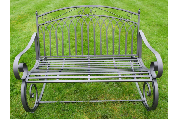 Alfie Rocking Bench - Dark Grey - 9796