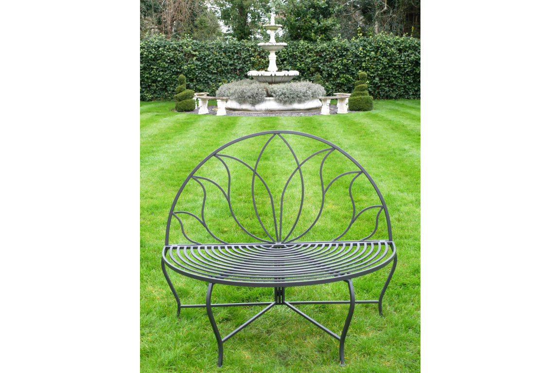 Levi Bench - Dark Grey - 9799