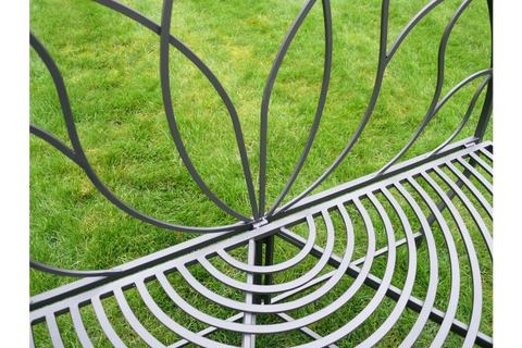 Levi Bench - Dark Grey - 9799