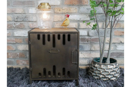Industrial Bedside Cabinet