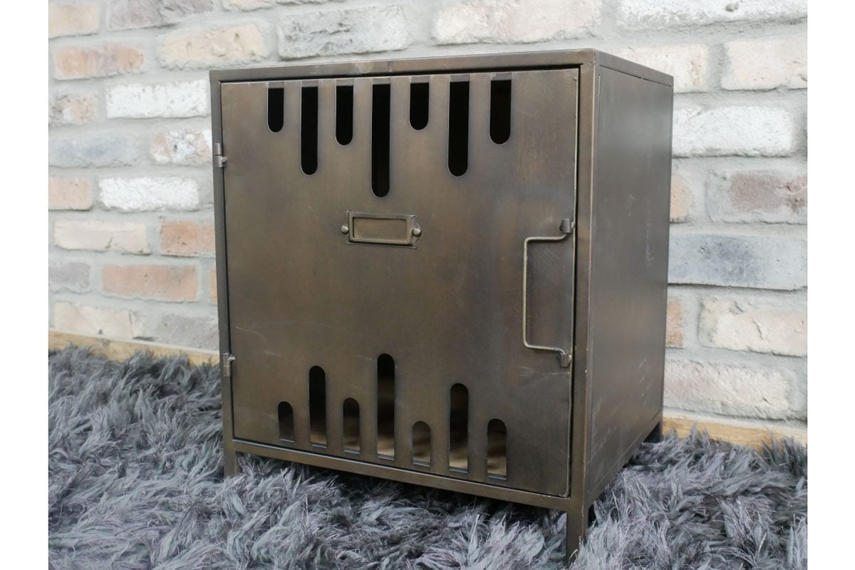 Industrial Bedside Cabinet