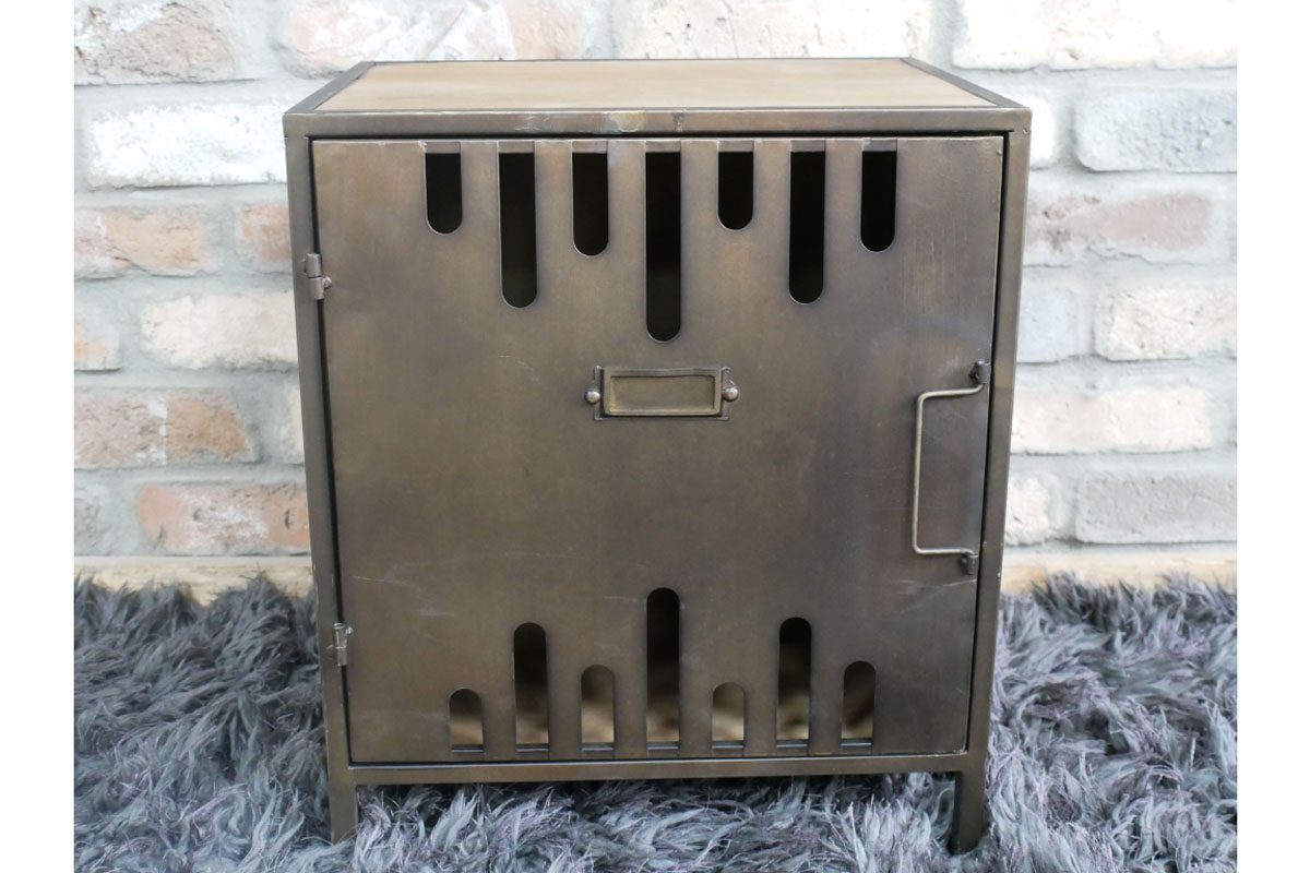 Industrial Bedside Cabinet