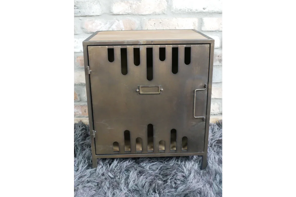 Industrial Bedside Cabinet - 9882