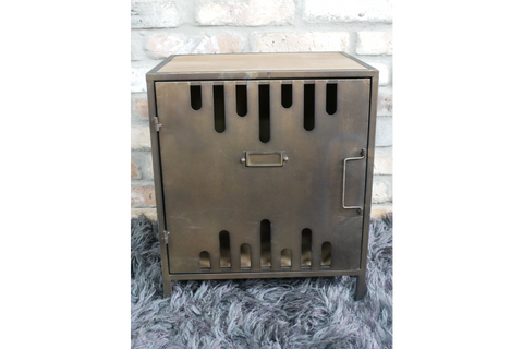 Industrial Bedside Cabinet - 9882