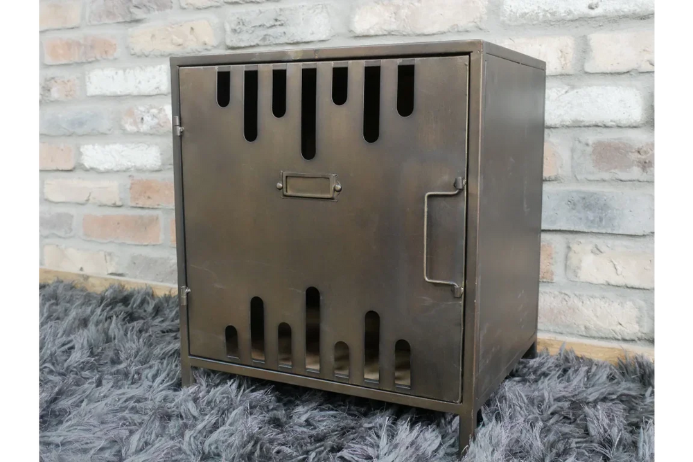 Industrial Bedside Cabinet - 9882