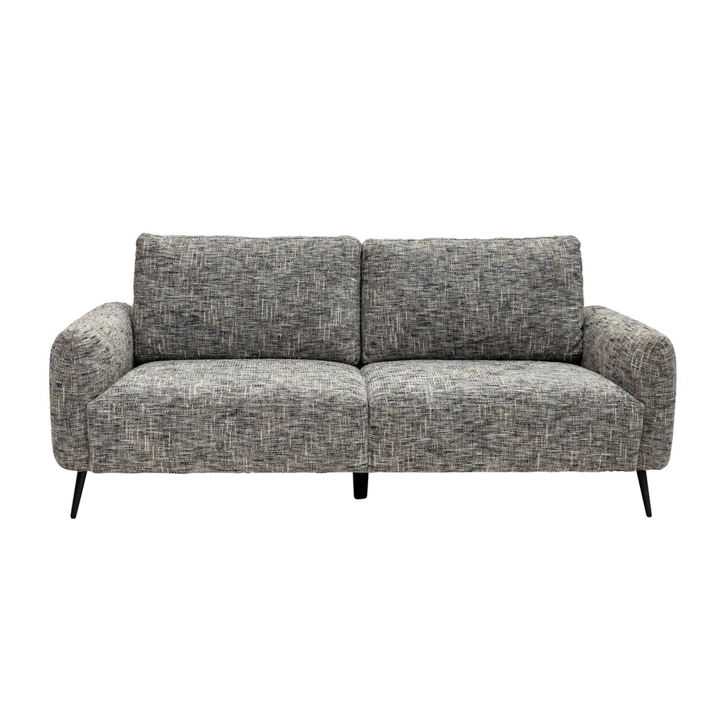 Harper Fabric 3 Seater - Grey Weave