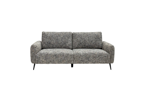 Harper Fabric 3 Seater - Grey Weave