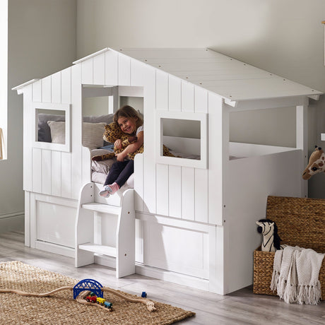 Acorn Treehouse Midsleeper - White - ACO001