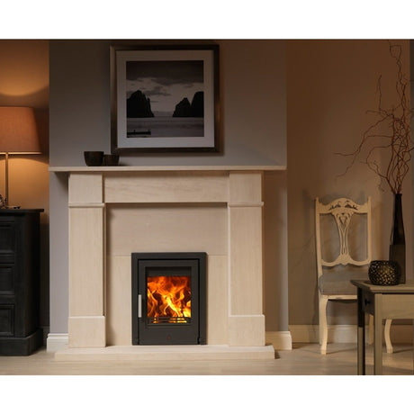 Acr Tenbury 5Kw Insert M/F Stove Matt Blk