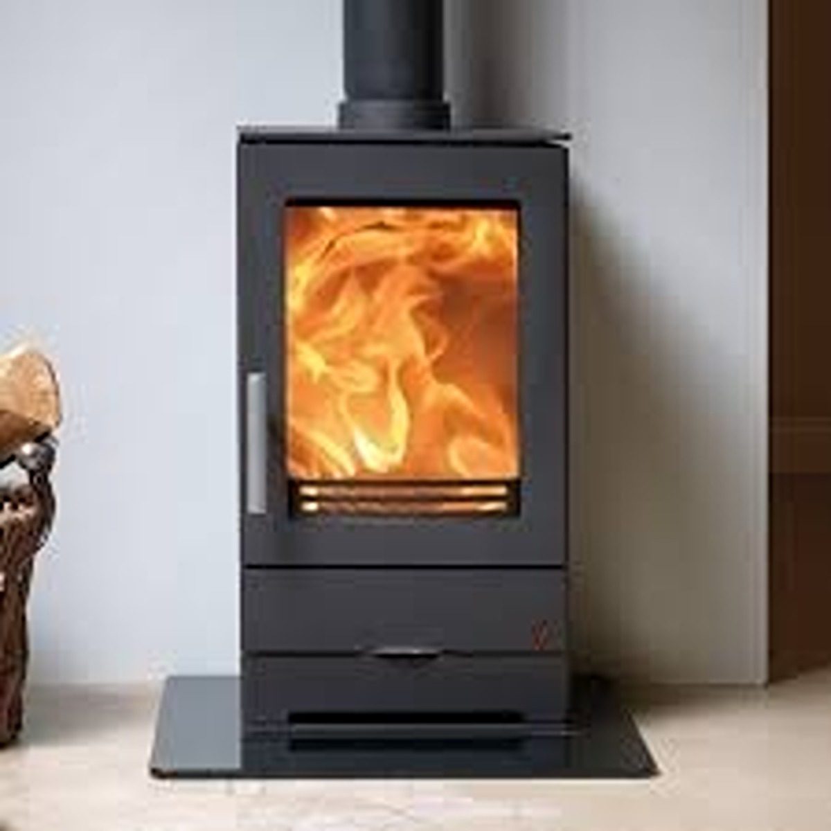 Acr Trinity 1 5Kw Multifuel Stove Matt Blk
