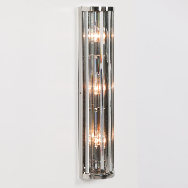 Chrome Deco Wall Light 71cm