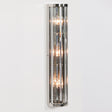 Chrome Deco Wall Light 71cm