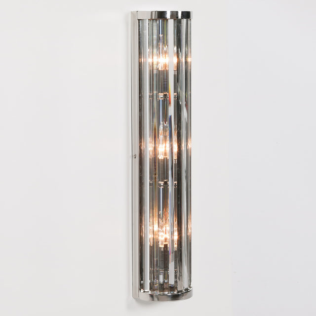 Chrome Deco Wall Light 71cm