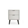 Alba 2 Drawer Bedside
