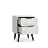 Alba 2 Drawer Bedside
