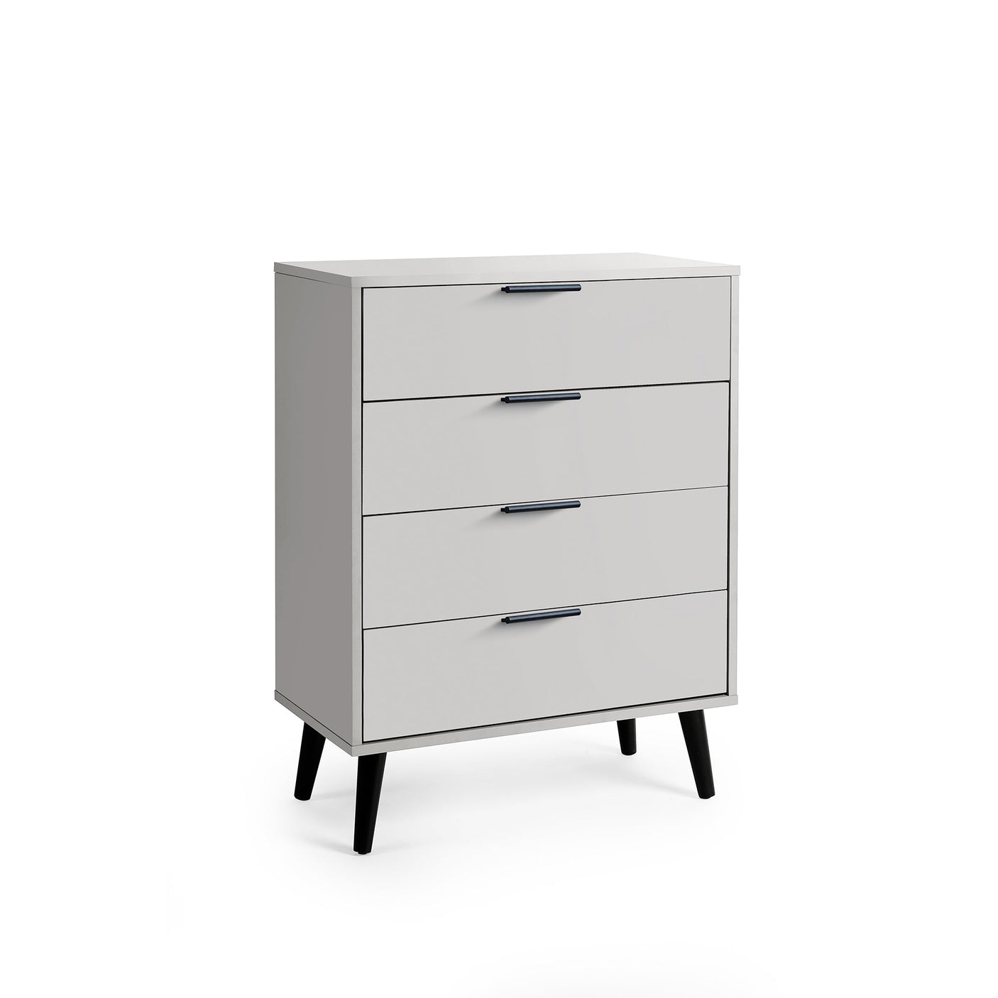 Alba 4 Drawer Chest - Dark Brown - ALB012