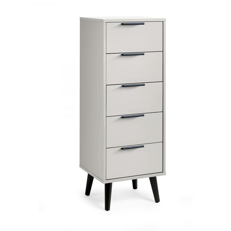 Alba 5 Drawer Narrow Chest