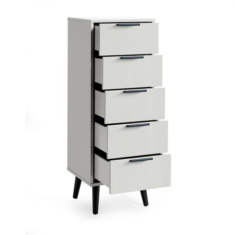 Alba 5 Drawer Narrow Chest