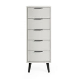 Alba 5 Drawer Narrow Chest