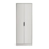 Alba 2 Door Wardrobe - Dark Brown - ALB014