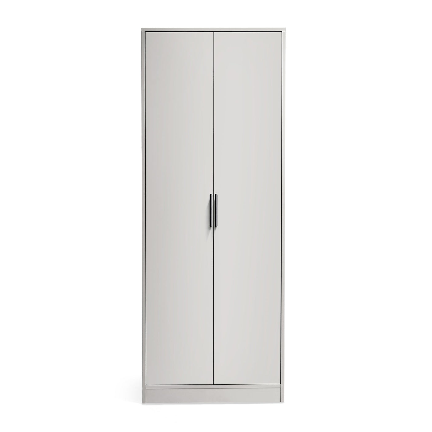 Alba 2 Door Wardrobe - Dark Brown - ALB014