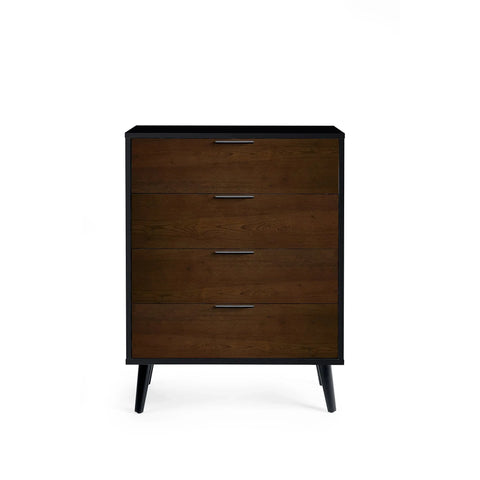 Alba 4 Drawer Chest - Grey - ALB002