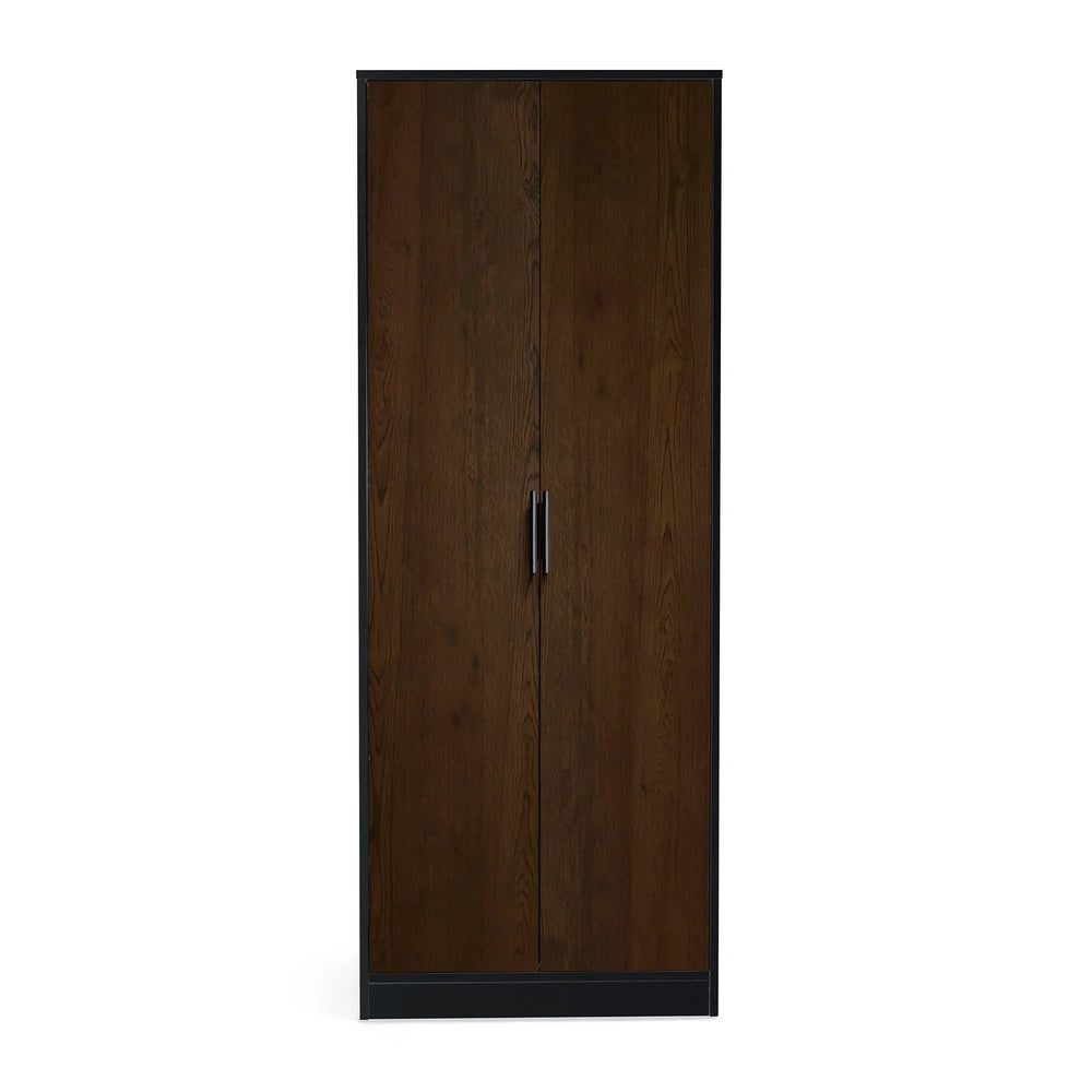 Alba 2 Door Wardrobe - Grey - ALB004