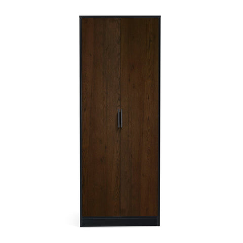 Alba 2 Door Wardrobe - Grey - ALB004