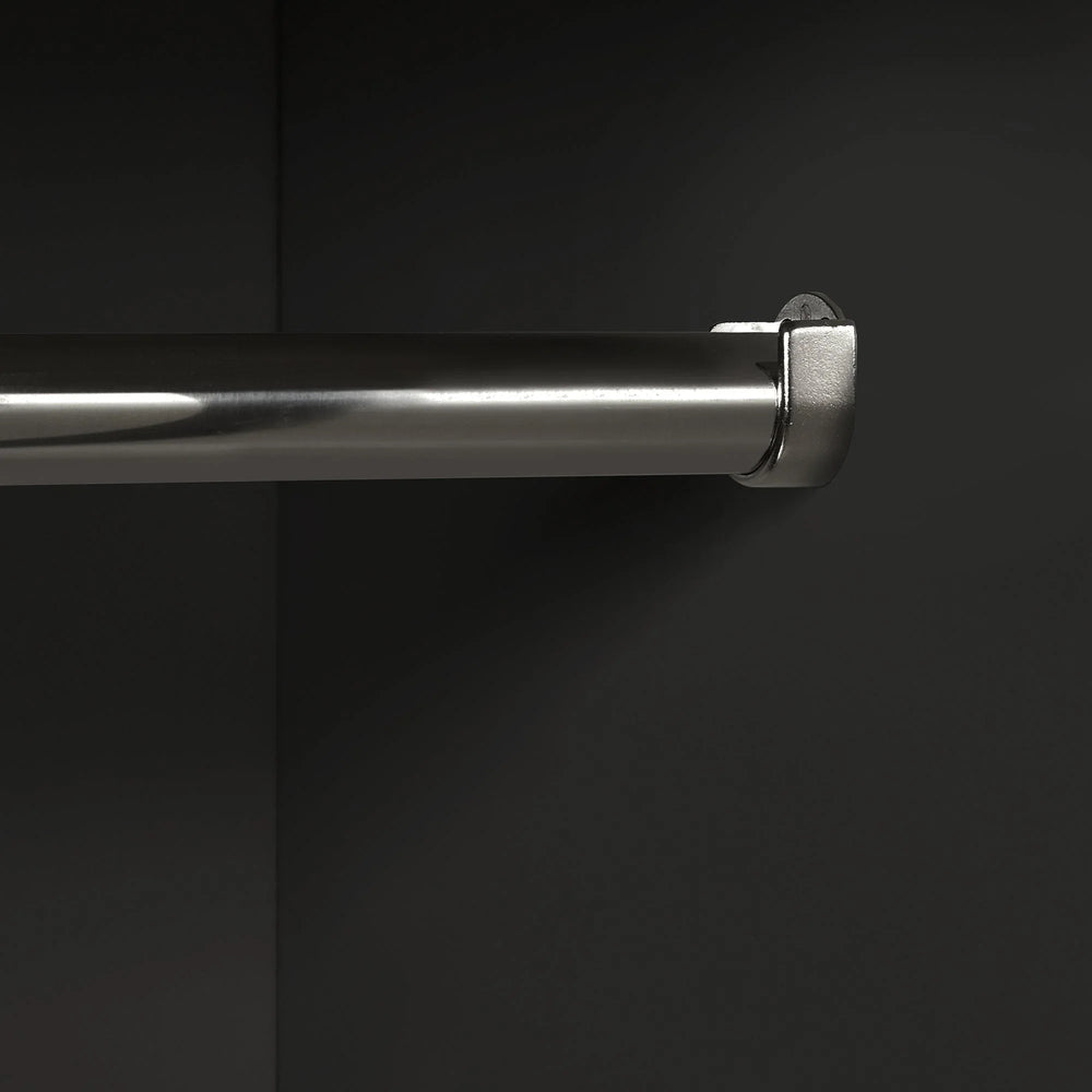 Alba 2 Door Wardrobe - Grey - ALB004